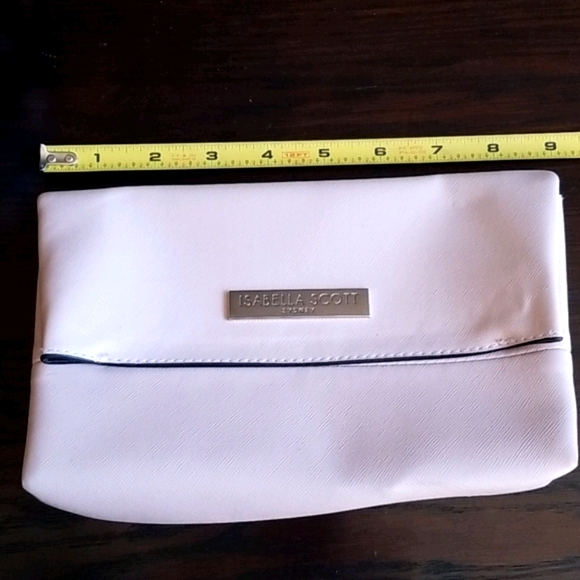 Isabella Scott Sydney Snap Close Vinyl Clutch Bag - Picture 8 of 9